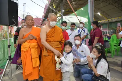 ประมวลภาพพิธีพุทธาภิเษกและเทวาภิเษกวัตถุมงคล วัดจุฬามณี ๑๘ มิถุนายน ๒๕๖๕