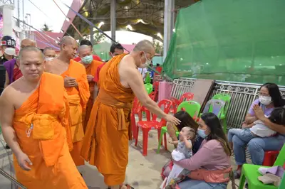 ประมวลภาพพิธีพุทธาภิเษกและเทวาภิเษกวัตถุมงคล วัดจุฬามณี ๑๘ มิถุนายน ๒๕๖๕