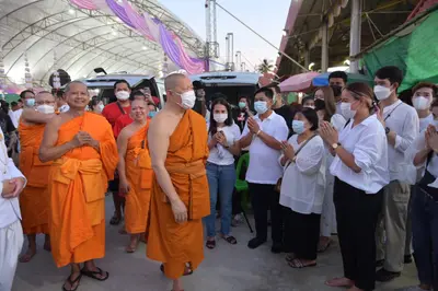 ประมวลภาพพิธีพุทธาภิเษกและเทวาภิเษกวัตถุมงคล วัดจุฬามณี ๑๘ มิถุนายน ๒๕๖๕