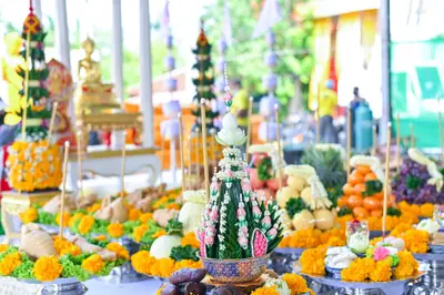 ประมวลภาพพิธีอัญเชิญพระประธานขึ้นประดิษฐาน วัดจุฬามณี ปี ๒๕๖๕