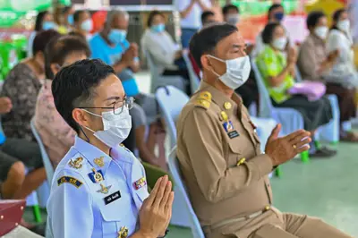 ประมวลภาพพิธีอัญเชิญพระประธานขึ้นประดิษฐาน วัดจุฬามณี ปี ๒๕๖๕