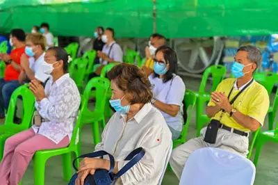 ประมวลภาพพิธีอัญเชิญพระประธานขึ้นประดิษฐาน วัดจุฬามณี ปี ๒๕๖๕