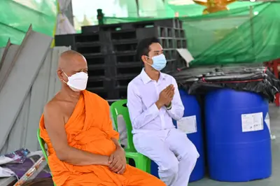 ประมวลภาพพิธีอัญเชิญพระประธานขึ้นประดิษฐาน วัดจุฬามณี ปี ๒๕๖๕
