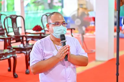 ประมวลภาพพิธีอัญเชิญพระประธานขึ้นประดิษฐาน วัดจุฬามณี ปี ๒๕๖๕