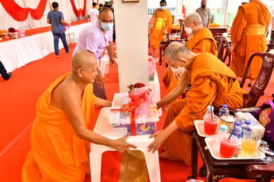 ประมวลภาพพิธีอัญเชิญพระประธานขึ้นประดิษฐาน วัดจุฬามณี ปี ๒๕๖๕