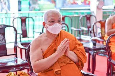 ประมวลภาพพิธีอัญเชิญพระประธานขึ้นประดิษฐาน วัดจุฬามณี ปี ๒๕๖๕
