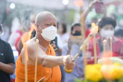 ประมวลภาพพิธีบวงสรวงสมโภช ครบ ๓๓ ปี วัดจุฬามณี ปี ๒๕๖๕