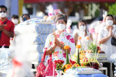 ประมวลภาพพิธีบวงสรวงสมโภช ครบ ๓๓ ปี วัดจุฬามณี ปี ๒๕๖๕