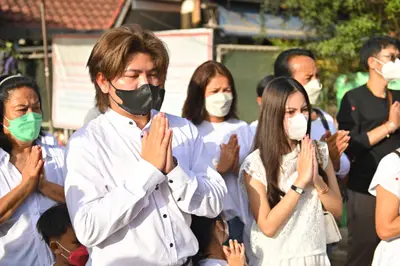 ประมวลภาพพิธีบวงสรวงสมโภช ครบ ๓๓ ปี วัดจุฬามณี ปี ๒๕๖๕