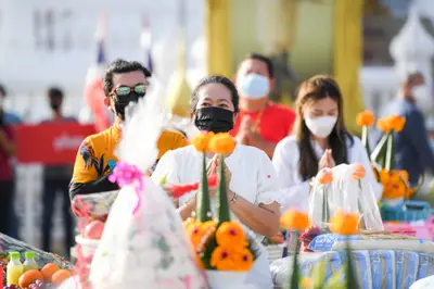 ประมวลภาพพิธีบวงสรวงสมโภช ครบ ๓๓ ปี วัดจุฬามณี ปี ๒๕๖๕