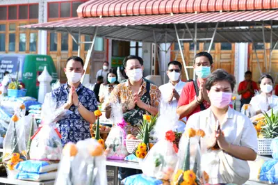 ประมวลภาพพิธีบวงสรวงสมโภช ครบ ๓๓ ปี วัดจุฬามณี ปี ๒๕๖๕