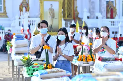 ประมวลภาพพิธีบวงสรวงสมโภช ครบ ๓๓ ปี วัดจุฬามณี ปี ๒๕๖๕