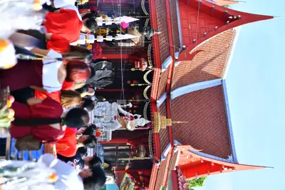 ประมวลภาพพิธีบวงสรวงสมโภช ครบ ๓๓ ปี วัดจุฬามณี ปี ๒๕๖๕
