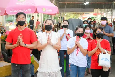 ประมวลภาพพิธีบวงสรวงสมโภช ครบ ๓๓ ปี วัดจุฬามณี ปี ๒๕๖๕