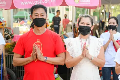 ประมวลภาพพิธีบวงสรวงสมโภช ครบ ๓๓ ปี วัดจุฬามณี ปี ๒๕๖๕