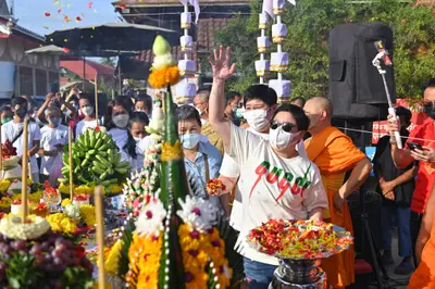 ประมวลภาพพิธีบวงสรวงสมโภช ครบ ๓๓ ปี วัดจุฬามณี ปี ๒๕๖๕
