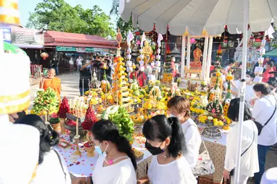 ประมวลภาพพิธีบวงสรวงสมโภช ครบ ๓๓ ปี วัดจุฬามณี ปี ๒๕๖๕