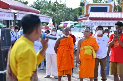 ประมวลภาพพิธีบวงสรวงสมโภช ครบ ๓๓ ปี วัดจุฬามณี ปี ๒๕๖๕