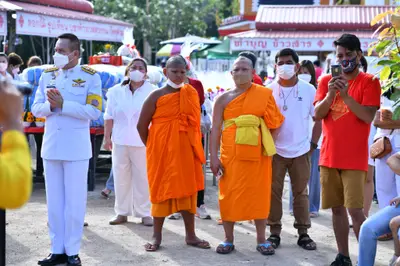 ประมวลภาพพิธีบวงสรวงสมโภช ครบ ๓๓ ปี วัดจุฬามณี ปี ๒๕๖๕