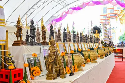 ประมวลภาพพิธีบวงสรวงสมโภช ครบ ๓๓ ปี วัดจุฬามณี ปี ๒๕๖๕