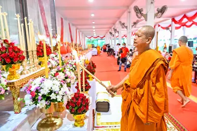 ประมวลภาพพิธีบวงสรวงสมโภช ครบ ๓๓ ปี วัดจุฬามณี ปี ๒๕๖๕