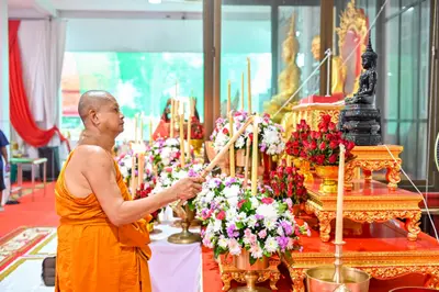 ประมวลภาพพิธีบวงสรวงสมโภช ครบ ๓๓ ปี วัดจุฬามณี ปี ๒๕๖๕