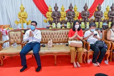 ประมวลภาพพิธีบวงสรวงสมโภช ครบ ๓๓ ปี วัดจุฬามณี ปี ๒๕๖๕
