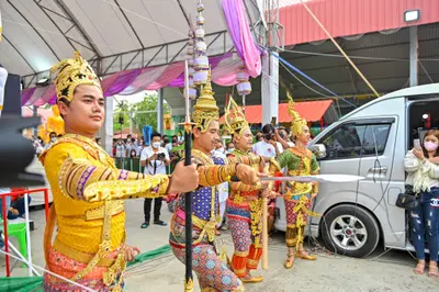 ประมวลภาพพิธีบวงสรวงสมโภช ครบ ๓๓ ปี วัดจุฬามณี ปี ๒๕๖๕
