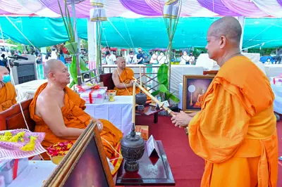 ประมวลภาพพิธีบวงสรวงสมโภช ครบ ๓๓ ปี วัดจุฬามณี ปี ๒๕๖๕