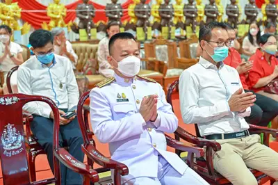 ประมวลภาพพิธีบวงสรวงสมโภช ครบ ๓๓ ปี วัดจุฬามณี ปี ๒๕๖๕