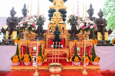 ประมวลภาพพิธีบวงสรวงสมโภช ครบ ๓๓ ปี วัดจุฬามณี ปี ๒๕๖๕