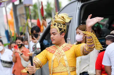 ประมวลภาพพิธีบวงสรวงสมโภช ครบ ๓๓ ปี วัดจุฬามณี ปี ๒๕๖๕