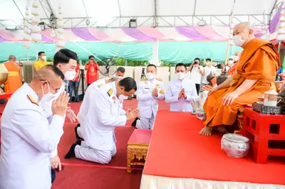 ประมวลภาพพิธีบวงสรวงสมโภช ครบ ๓๓ ปี วัดจุฬามณี ปี ๒๕๖๕