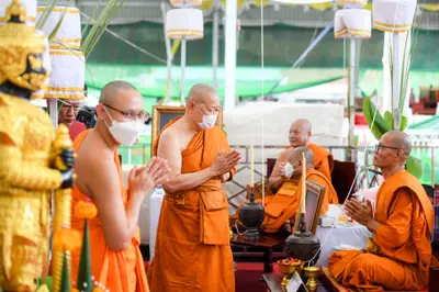 ประมวลภาพพิธีบวงสรวงสมโภช ครบ ๓๓ ปี วัดจุฬามณี ปี ๒๕๖๕