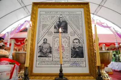 ประมวลภาพพิธีบวงสรวงสมโภช ครบ ๓๓ ปี วัดจุฬามณี ปี ๒๕๖๕