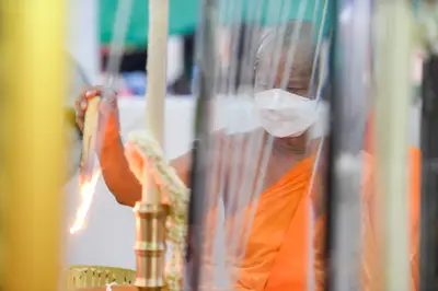 ประมวลภาพพิธีบวงสรวงสมโภช ครบ ๓๓ ปี วัดจุฬามณี ปี ๒๕๖๕