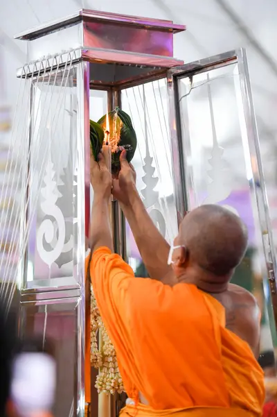 ประมวลภาพพิธีบวงสรวงสมโภช ครบ ๓๓ ปี วัดจุฬามณี ปี ๒๕๖๕