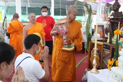 ประมวลภาพพิธีบวงสรวงสมโภช ครบ ๓๓ ปี วัดจุฬามณี ปี ๒๕๖๕