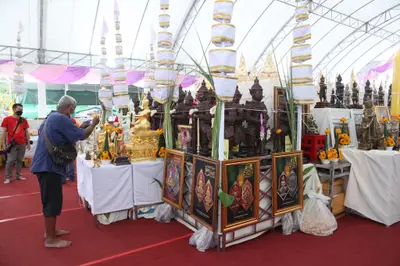 ประมวลภาพพิธีบวงสรวงสมโภช ครบ ๓๓ ปี วัดจุฬามณี ปี ๒๕๖๕
