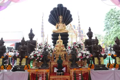 ประมวลภาพพิธีบวงสรวงสมโภช ครบ ๓๓ ปี วัดจุฬามณี ปี ๒๕๖๕