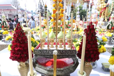 ประมวลภาพพิธีบวงสรวงสมโภช ครบ ๓๓ ปี วัดจุฬามณี ปี ๒๕๖๕