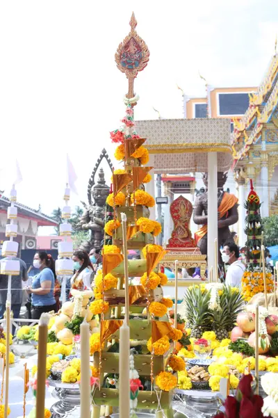 ประมวลภาพพิธีบวงสรวงสมโภช ครบ ๓๓ ปี วัดจุฬามณี ปี ๒๕๖๕