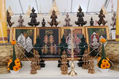 ประมวลภาพพิธีบวงสรวงสมโภช ครบ ๓๓ ปี วัดจุฬามณี ปี ๒๕๖๕