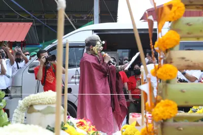ประมวลภาพพิธีบวงสรวงสมโภช ครบ ๓๓ ปี วัดจุฬามณี ปี ๒๕๖๕