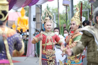 ประมวลภาพพิธีบวงสรวงสมโภช ครบ ๓๓ ปี วัดจุฬามณี ปี ๒๕๖๕