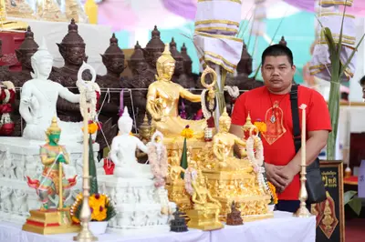 ประมวลภาพพิธีบวงสรวงสมโภช ครบ ๓๓ ปี วัดจุฬามณี ปี ๒๕๖๕