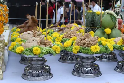 ประมวลภาพพิธีบวงสรวงสมโภช ครบ ๓๓ ปี วัดจุฬามณี ปี ๒๕๖๕