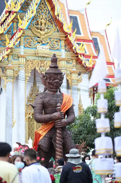 ประมวลภาพพิธีบวงสรวงสมโภช ครบ ๓๓ ปี วัดจุฬามณี ปี ๒๕๖๕