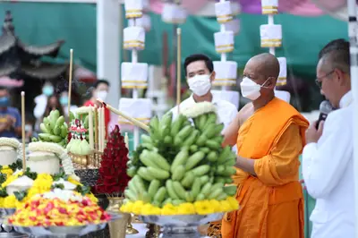 ประมวลภาพพิธีบวงสรวงสมโภช ครบ ๓๓ ปี วัดจุฬามณี ปี ๒๕๖๕