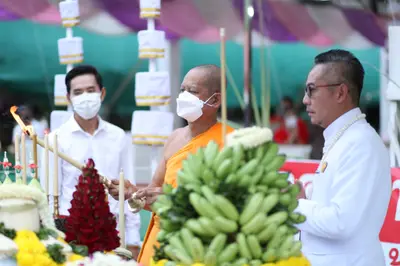 ประมวลภาพพิธีบวงสรวงสมโภช ครบ ๓๓ ปี วัดจุฬามณี ปี ๒๕๖๕